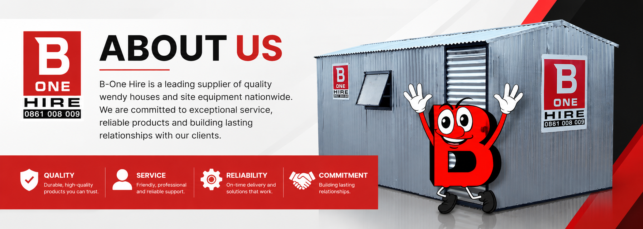 B One About Us Containers | Container Hire & Rental